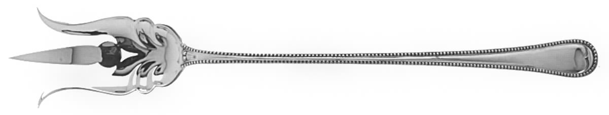 Virginia (Sterling, 1900) Large Lettuce Serving Fork by Alvin-1