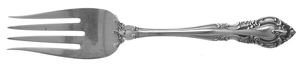 Vivaldi (Sterling, 1966) Small Solid Cold Meat Serving Fork by Alvin-1