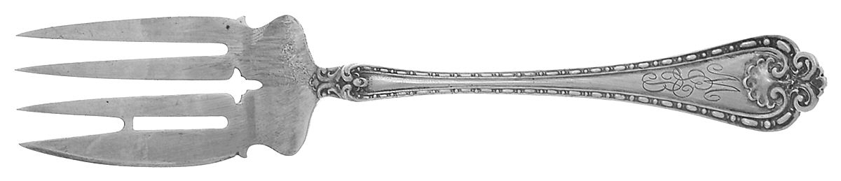 Wellington (Sterling, 1897) Fork-Cold Meat/Servg-Sm/Solid by Alvin-1