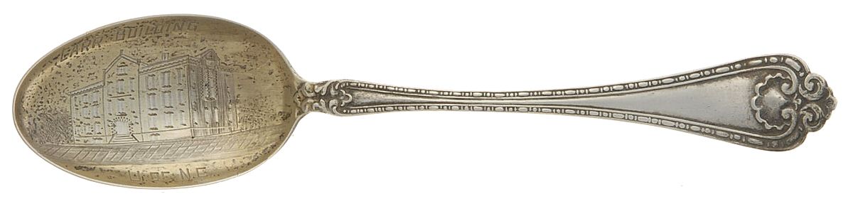 Wellington (Sterling, 1897) Souvenir Spoon (Teaspoon) by Alvin-1