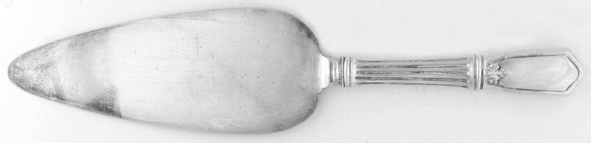 Winchester (Sterling, 1917, No Monograms) Pie Server with Silverplate Blade by Alvin-1