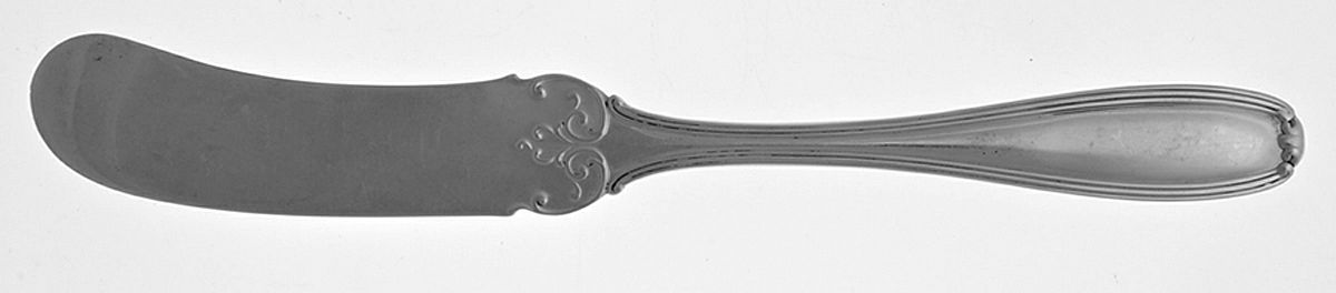 William Penn (Sterling, 1907) Medium Flat Handle Butter Spreader by Alvin-1