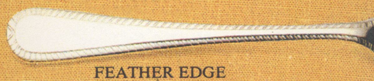 Feather Edge (Silverplate) Fork by Arthur Price-1