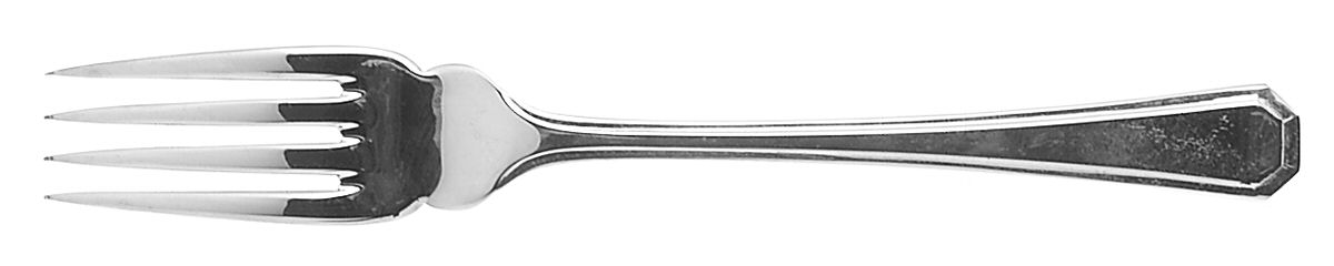 Grecian (Silverplate) Individual Solid Fish Fork by Arthur Price-1