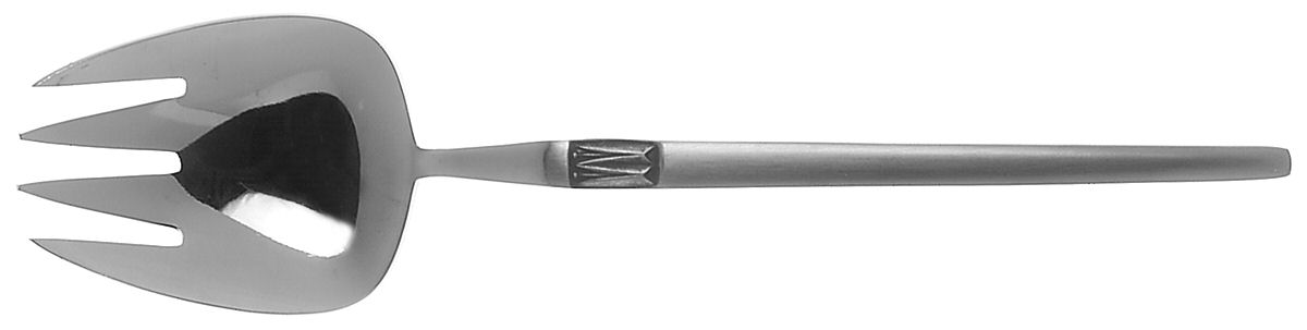 ASF1 (STAINLESS) Medium Solid Cold Meat Serving Fork by Arthur Salm Flatware-1