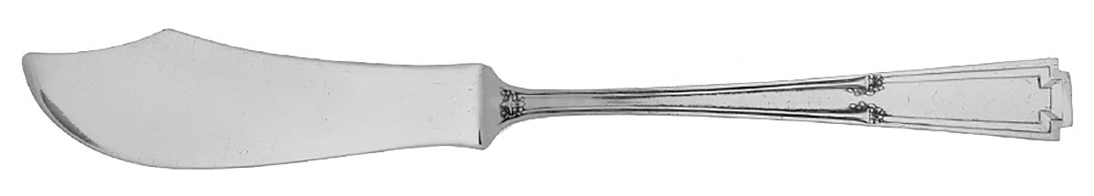 Lady Frances (Silverplate, 1925) Flat Handle Master Butter Knife by Associated Silver-1