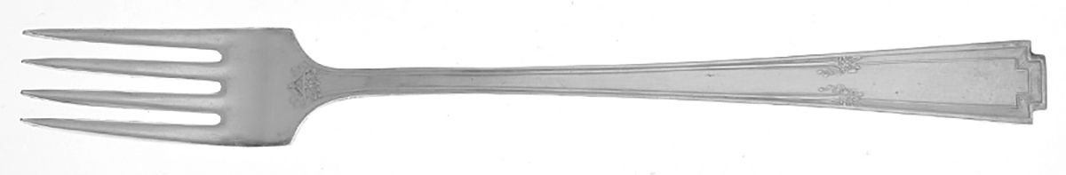 Lady Frances (Silverplate, 1925) Grille Fork (Viande) by Associated Silver-1