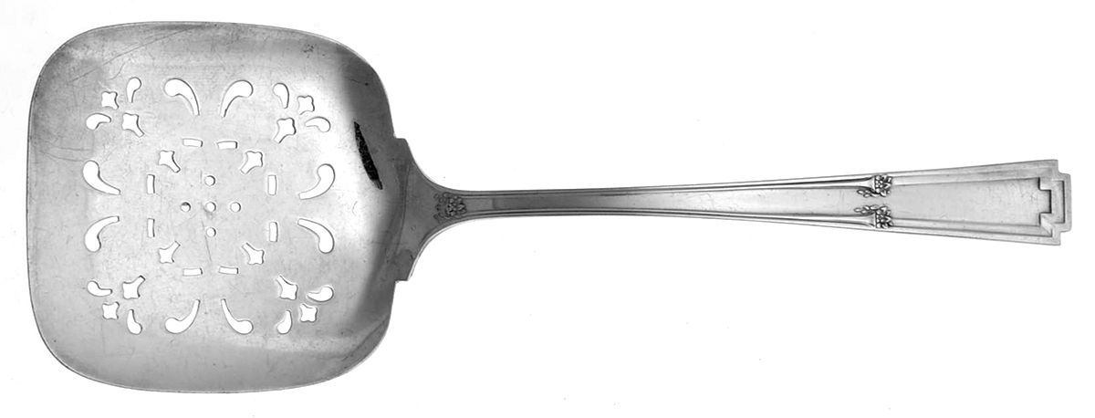 Lady Frances (Silverplate, 1925) Tomato Server, Solid Piece by Associated Silver-1