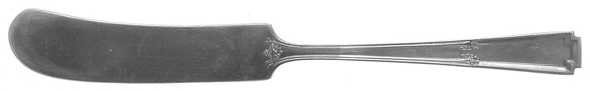 Lady Frances (Silverplate, 1925) Flat Handle Butter Spreader by Associated Silver-1