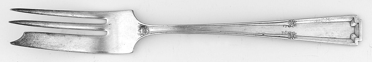 Lady Frances (Silverplate, 1925) Individual Pie Fork by Associated Silver-1
