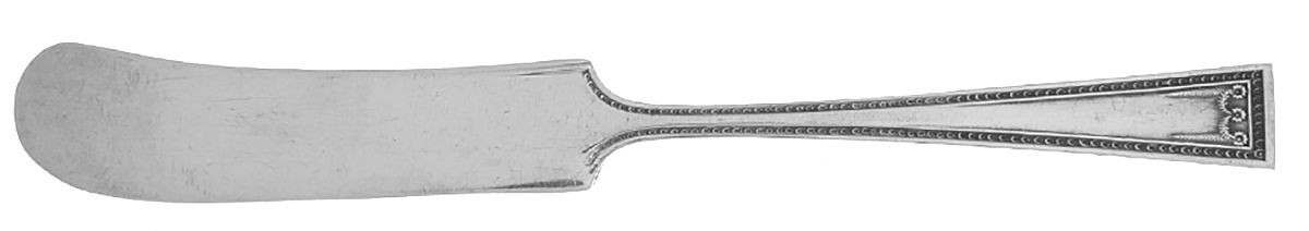 Lady Helen (Silverplate, 1924) Flat Handle Butter Spreader by Associated Silver-1