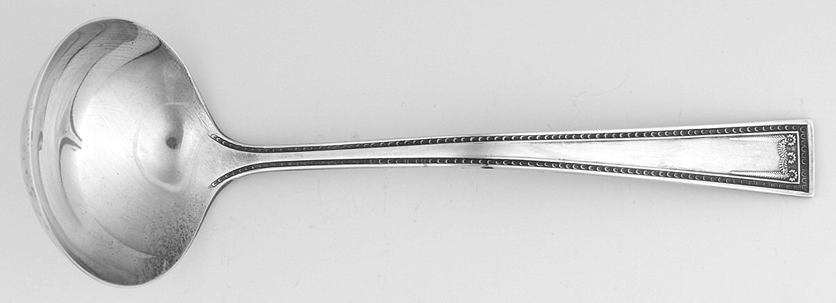 Lady Helen (Silverplate, 1924) Solid Gravy Ladle by Associated Silver-1
