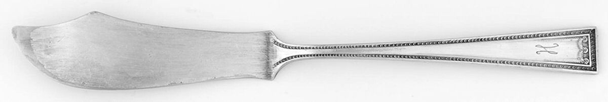 Lady Helen (Silverplate, 1924) Flat Handle Master Butter Knife by Associated Silver-1