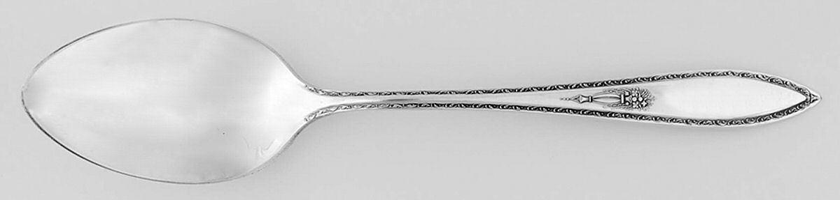 Lady Washington (Silverplate, 1925) Place/Oval Soup Spoon by Associated Silver-1