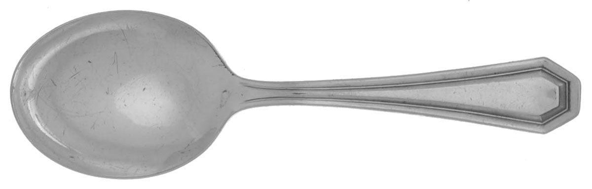 Liberty (Silverplate, 1920) Straight Handle Baby Spoon by Associated Silver-1