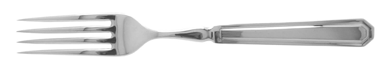 Liberty (Silverplate, 1920) Indented Solid Handled Fork by Associated Silver-1