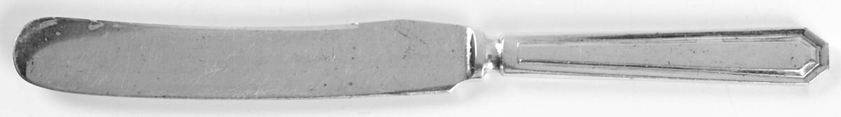 Liberty (Silverplate, 1920) Old French Solid Knife by Associated Silver-1