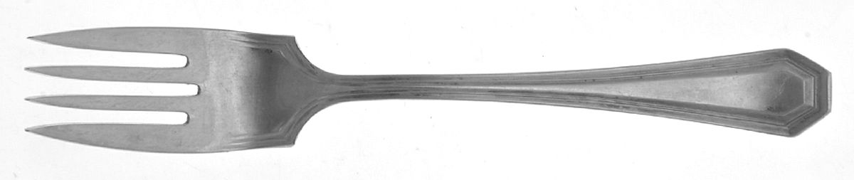Liberty (Silverplate, 1920) Individual Salad Fork by Associated Silver-1