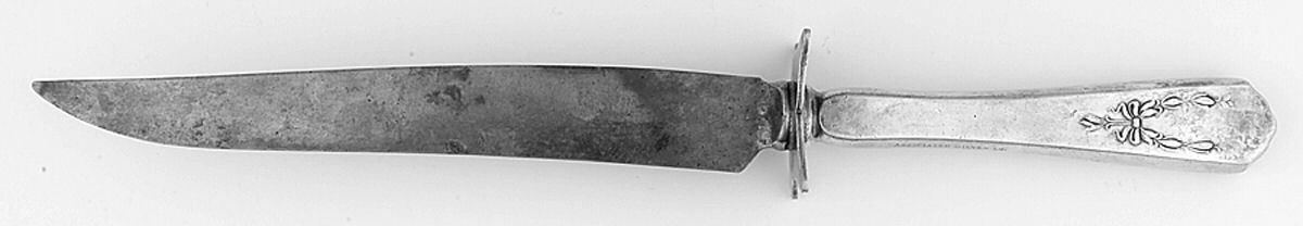 Marjo-Nell (Silverplate, 1903) Small Steak Carving Knife with Stainless Blade by Associated Silver-1