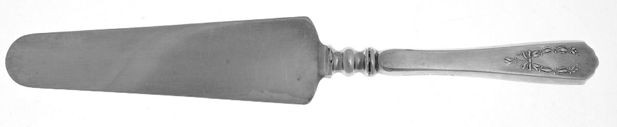 Marjo-Nell (Silverplate, 1903) Pie Server with Silverplate Blade by Associated Silver-1