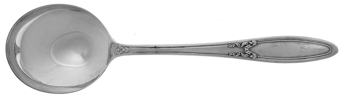 Panama (Silverplate, 1915) Round Bowl Soup Spoon (Gumbo) by Associated Silver-1