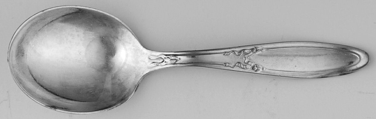 Panama (Silverplate, 1915) Straight Handle Baby Spoon by Associated Silver-1