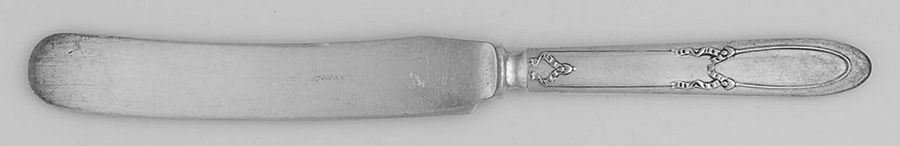 Panama (Silverplate, 1915) Old French Solid Knife by Associated Silver-1