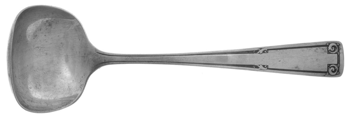 Victory (Silverplate, 1918) Solid Gravy Ladle by Associated Silver-1