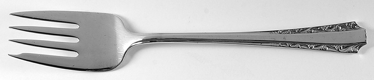 American Colonial (Sterling, 1949) Individual Salad Fork by Amston-1