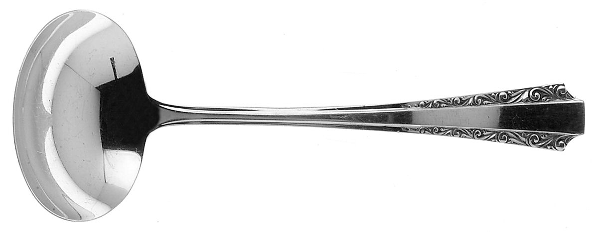American Colonial (Sterling, 1949) Solid Gravy Ladle by Amston-1