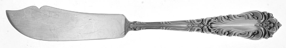 Athene (Sterling, 1913) Flat Handle Master Butter Knife by Amston-1