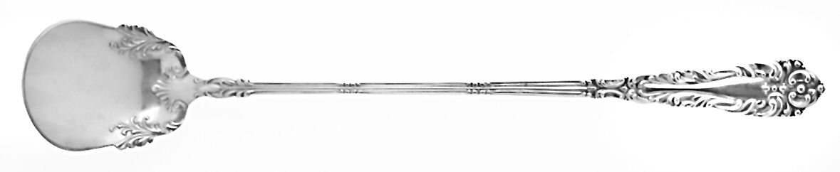 Athene (Sterling, 1913) Large Handle Flat Sardine Serving Spoon by Amston-1