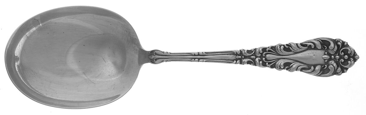Athene (Sterling, 1913) Solid Salad Serving Spoon by Amston-1