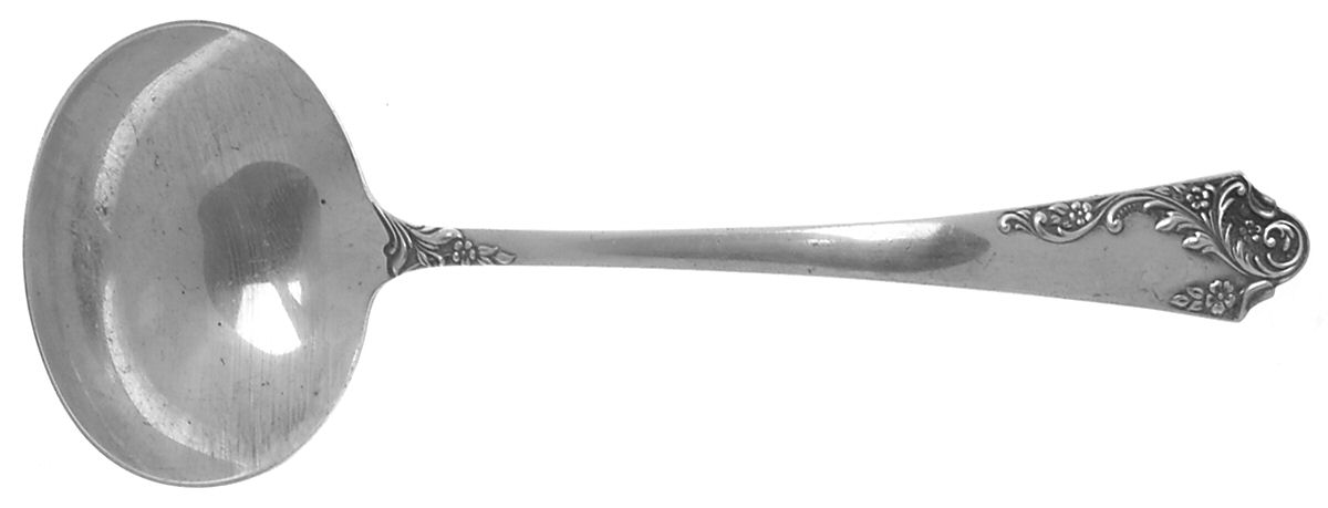 Breath of Spring II (Sterling, 1952) Solid Gravy Ladle by Amston-1