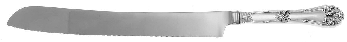 Champlain (Sterling, 1915) Wedding Cake Knife with Stainless Blade HC by Amston-1