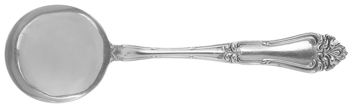 Champlain (Sterling, 1915) Round Bowl Soup Spoon (Gumbo) by Amston-1