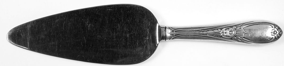 Colonial Rose (Sterling, 1948) Pie Server with Stainless Blade by Amston-1