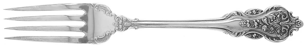 Donatello (Sterling, 1912, No Monograms) Fork by Amston-1