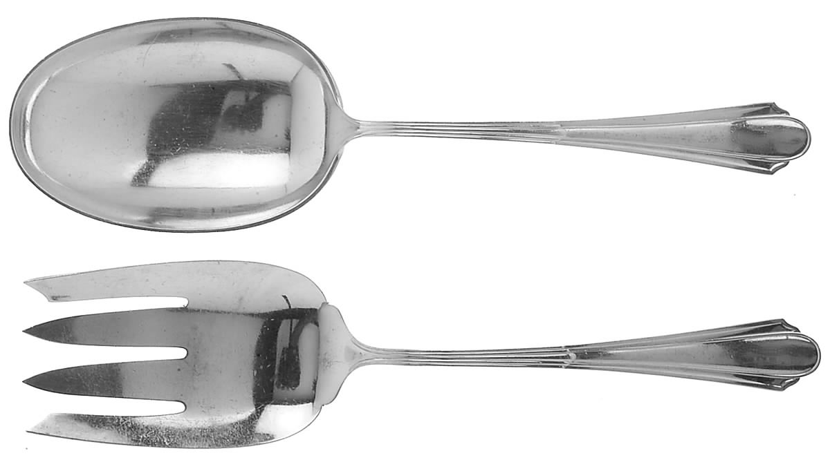 Duncan Phyfe (Sterling, 1935) (2 Pc) Solid Salad Set by Amston-1