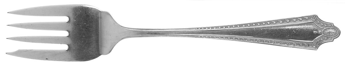 Empire (Sterling, 1925, No Monograms) Individual Salad Fork by Amston-1