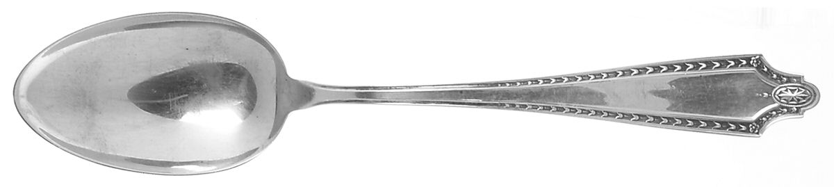 Empire (Sterling, 1925, No Monograms) Tablespoon (Serving Spoon) by Amston-1