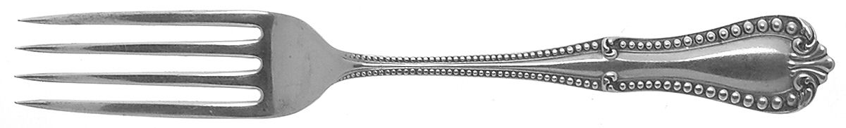 Georgian Bead (Sterling, 1948) Fork by Amston-1