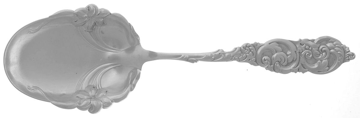 Gladstone (Sterling, 1890) Solid Salad Serving Spoon by Amston-1