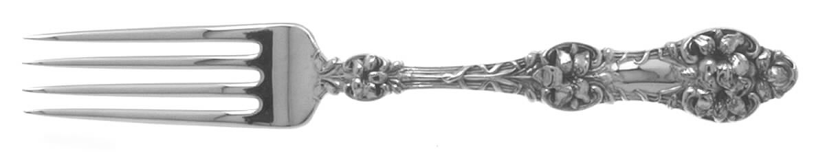 Orange Blossom Old(Sterling, No Monos, No Flr Bowl) Fork by Alvin-1
