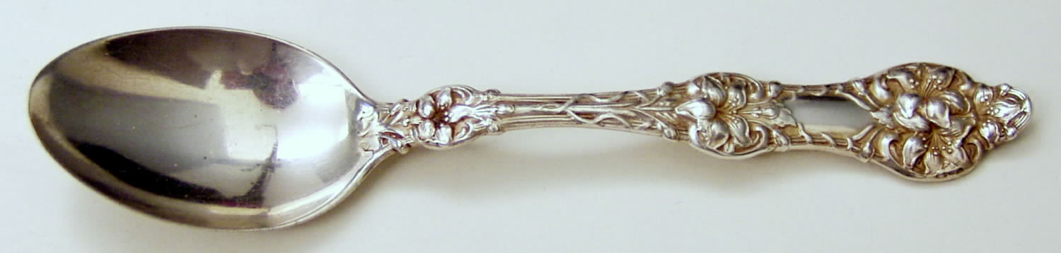 Orange Blossom Old(Sterling, No Monos, No Flr Bowl) Teaspoon by Alvin-1