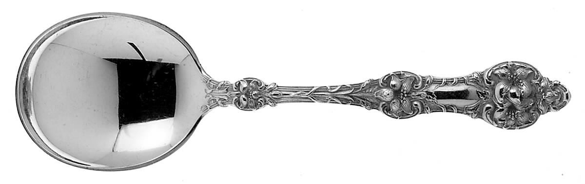Orange Blossom Old(Sterling, No Monos, No Flr Bowl) Round Bowl Soup Spoon (Cream Soup) by Alvin-1