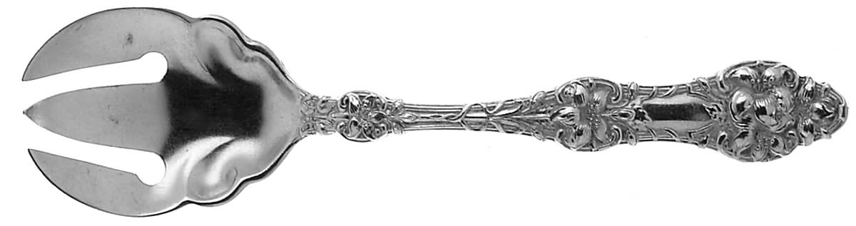 Orange Blossom Old(Sterling, No Monos, No Flr Bowl) Ice Cream Fork by Alvin-1