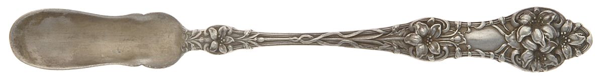 Orange Blossom Old(Sterling, No Monos, No Flr Bowl) Large Horseradish Serving Spoon by Alvin-1