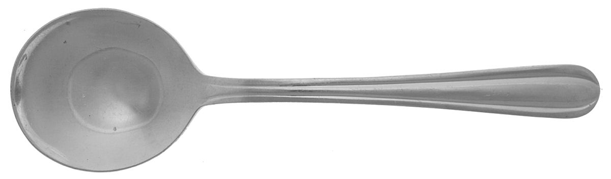AAS1 Round Bowl Soup Spoon (Cream Soup) by Atlas Stainless-1
