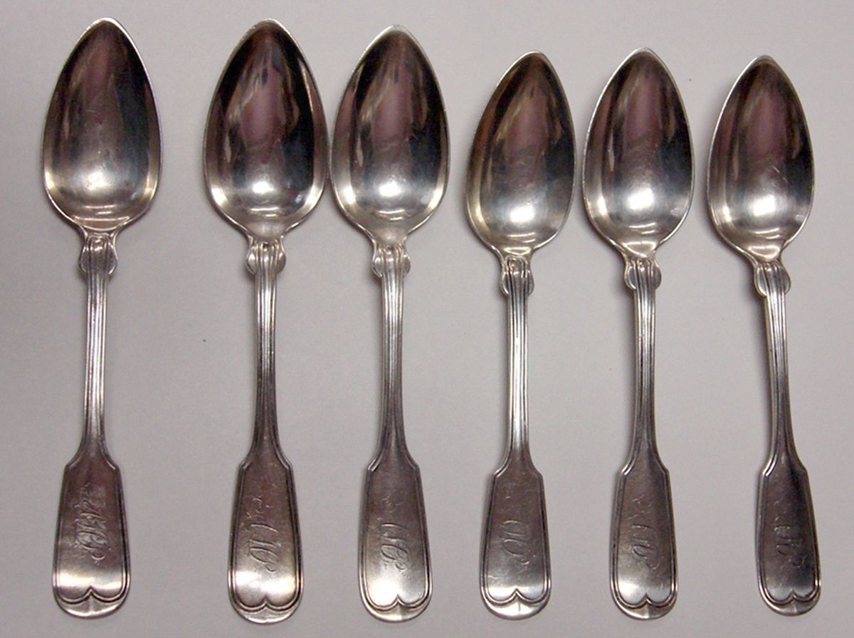 Tipt (Sterling) Monogram Teaspoon by Albert Coles-1